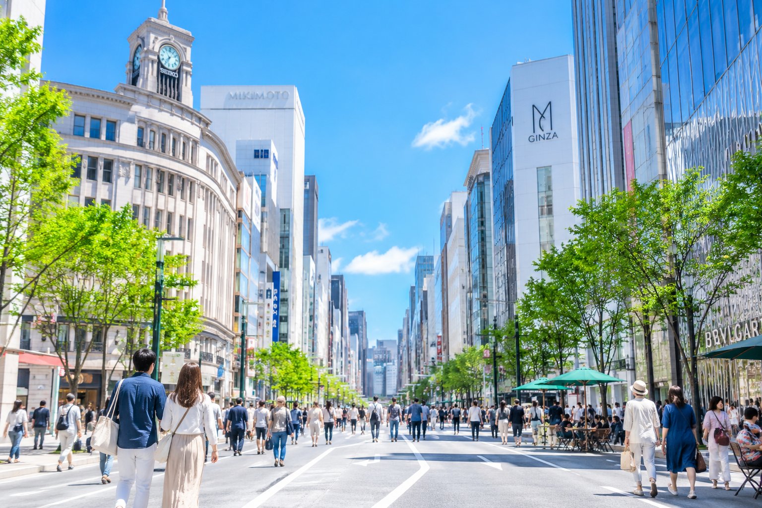 銀座の歩行者天国はいつ開催？時間やエリア、楽しみ方と注意点を紹介